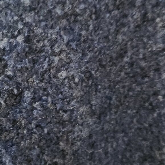 NWT ZARA | Boucle Crewneck Sweater Navy Blue Mens Sz XL - Picture 4 of 6